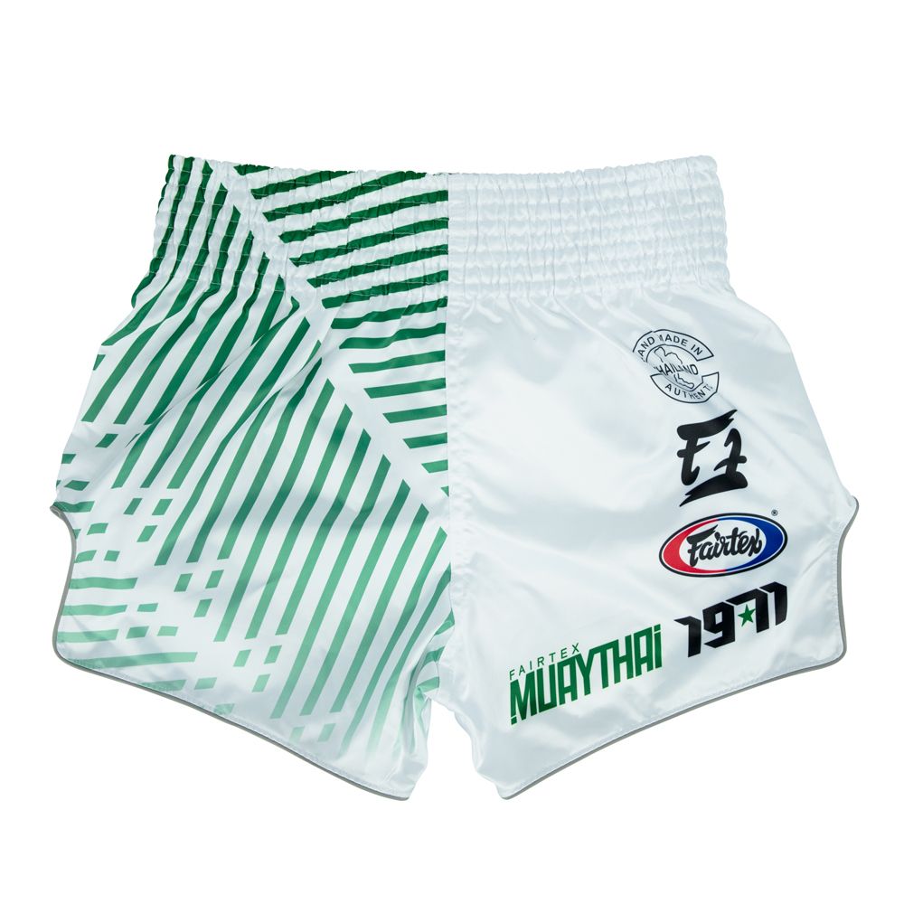 Fairtex Racer Muay Thai Shorts White BS1923