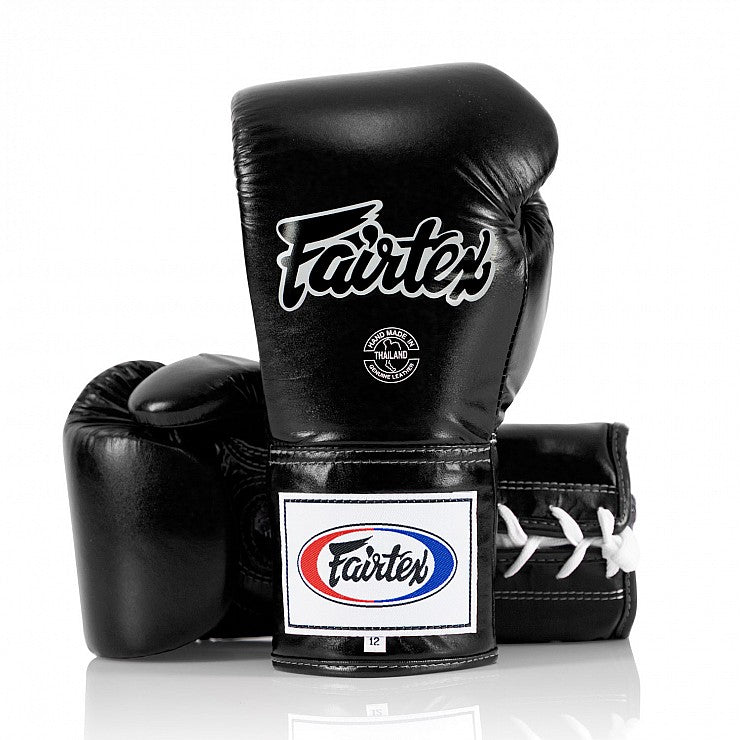 Fairtex BGL6 Lace up Competition Muay Thai Gloves