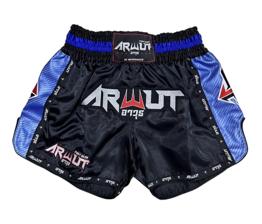 Arwut Muay Thai Shorts BS3 Carbon Edition