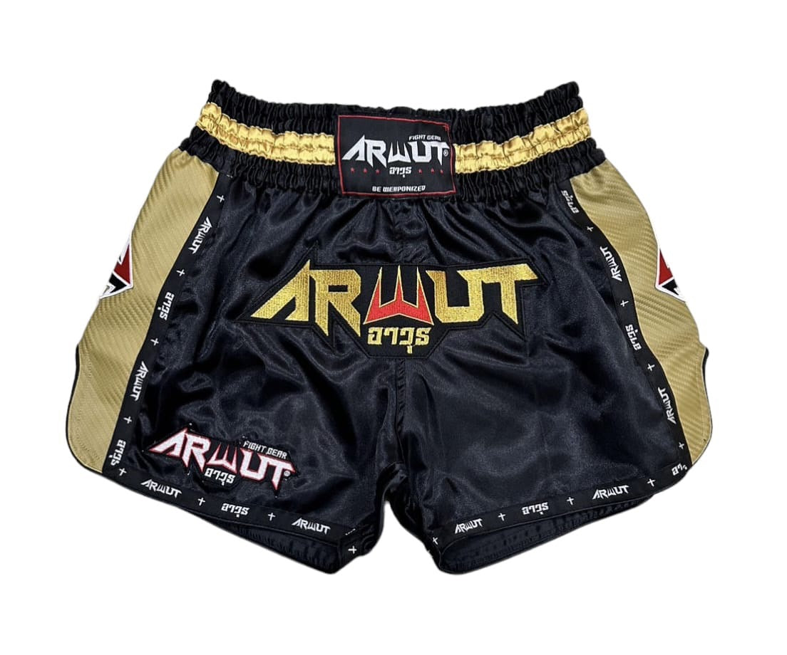 Arwut Muay Thai Shorts BS3 Carbon Edition