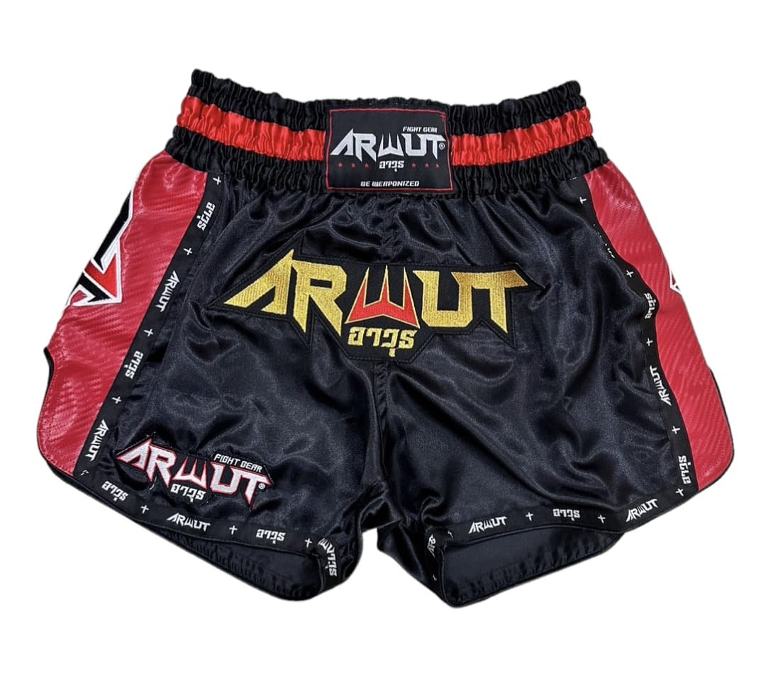 Arwut Muay Thai Shorts BS3 Carbon Edition