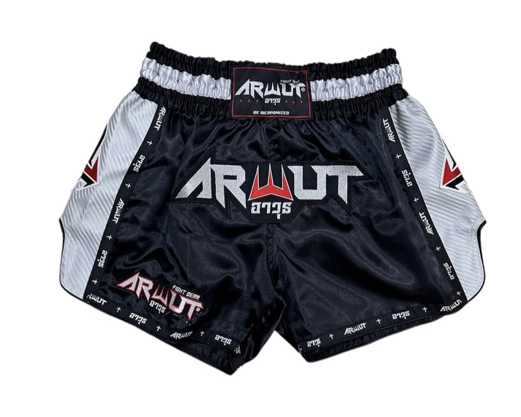 Arwut Muay Thai Shorts BS3 Carbon Edition