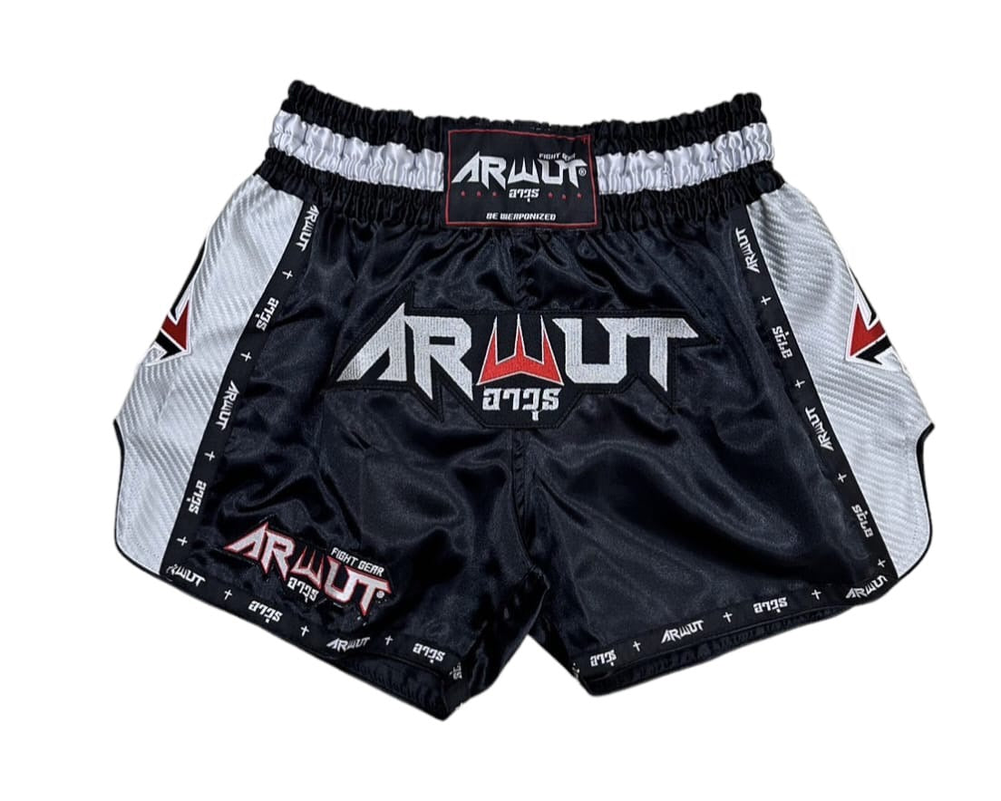 Arwut Muay Thai Shorts BS3 Carbon Edition