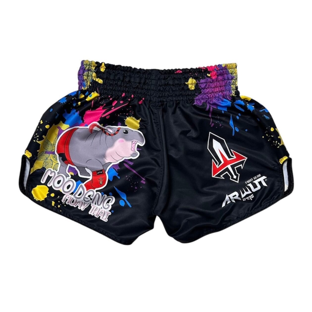 Arwut Muay Thai Shorts BS4 Nak Muay Moo Deng S018