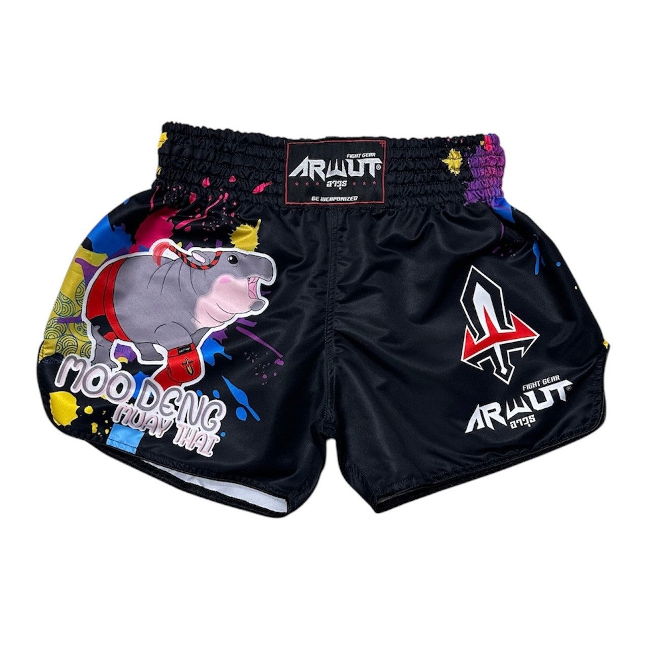 Arwut Muay Thai Shorts BS4 Nak Muay Moo Deng S018