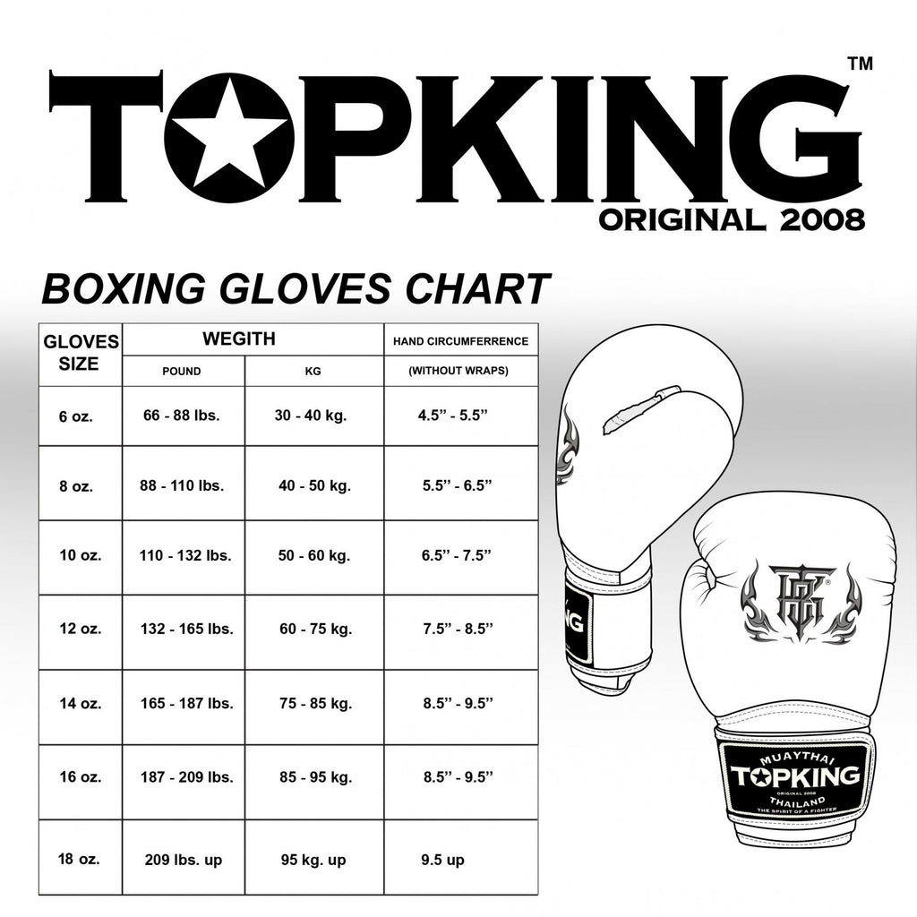 Top King Muay Thai Boxing Gloves TKBGSS-01 Super Star Air