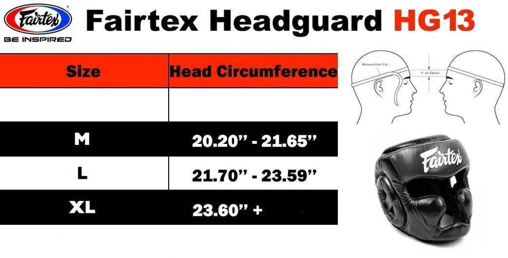 Fairtex Diagonal Vision Muay Thai Head Guard HG13