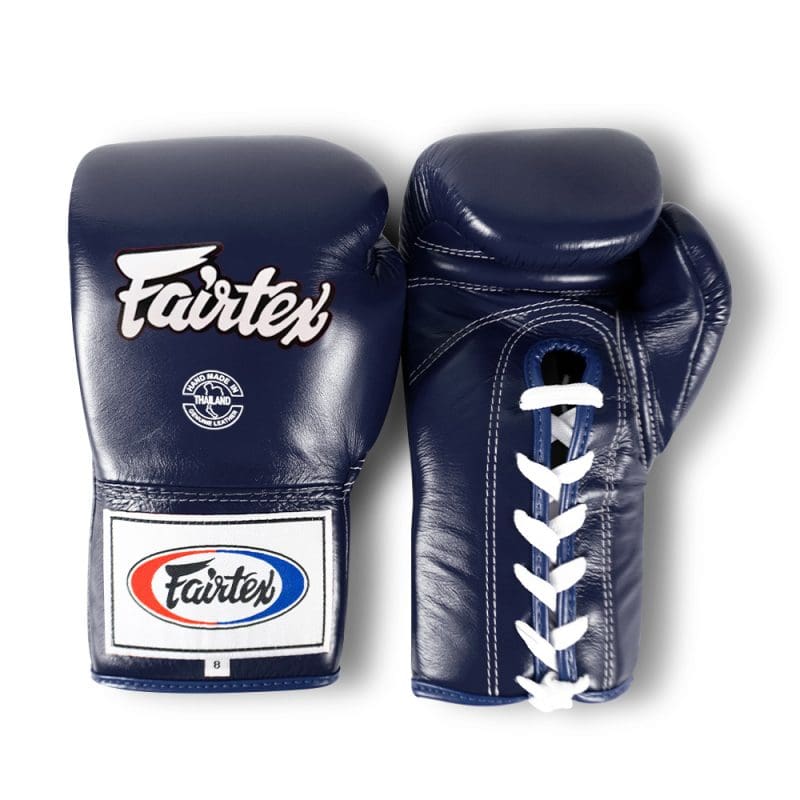 Fairtex BGL6 Lace up Competition Muay Thai Gloves