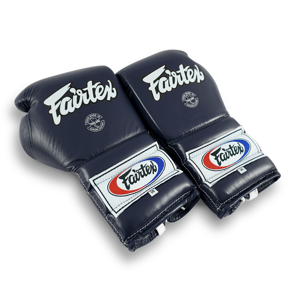 Fairtex BGL7 Muay Thai Competition Lace up Gloves