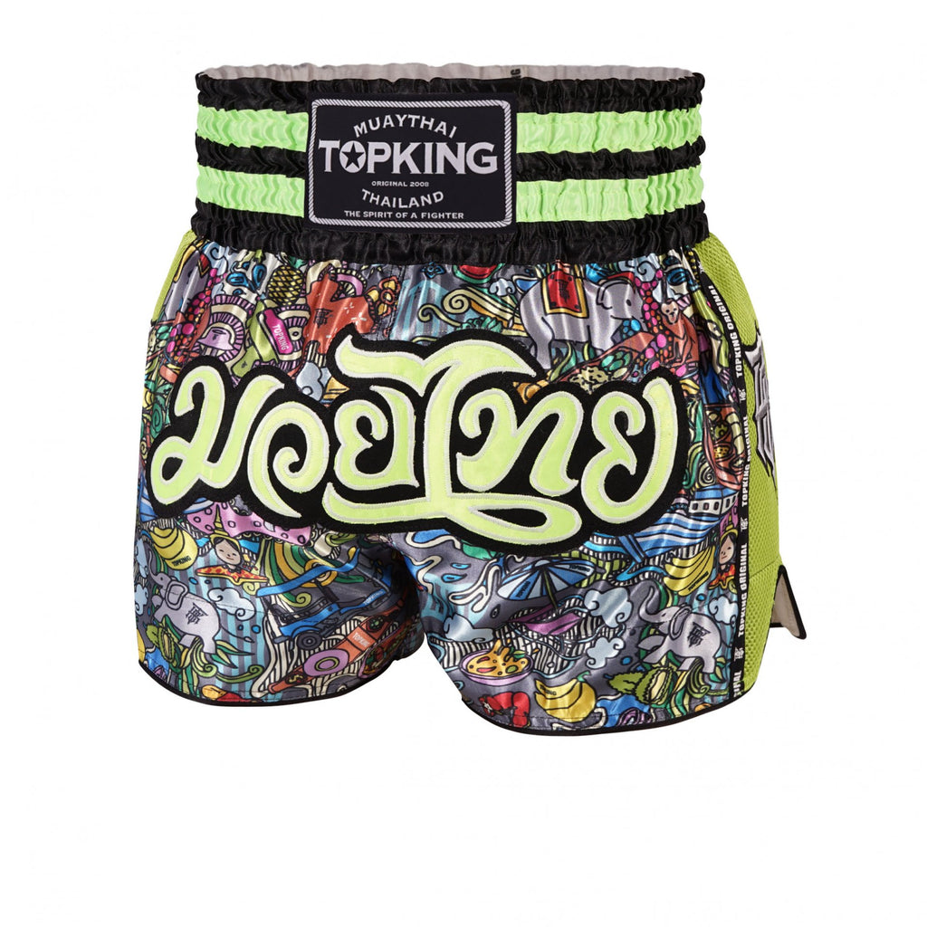 Top King Muay Thai Shorts Culture TKTBS-223