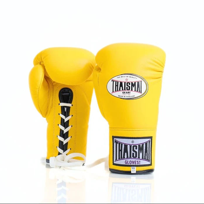 Thaismai BG121 Lace-Up Muay Thai Boxing Gloves