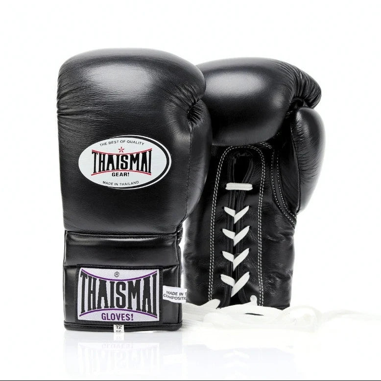 Thaismai BG121 Lace-Up Muay Thai Boxing Gloves