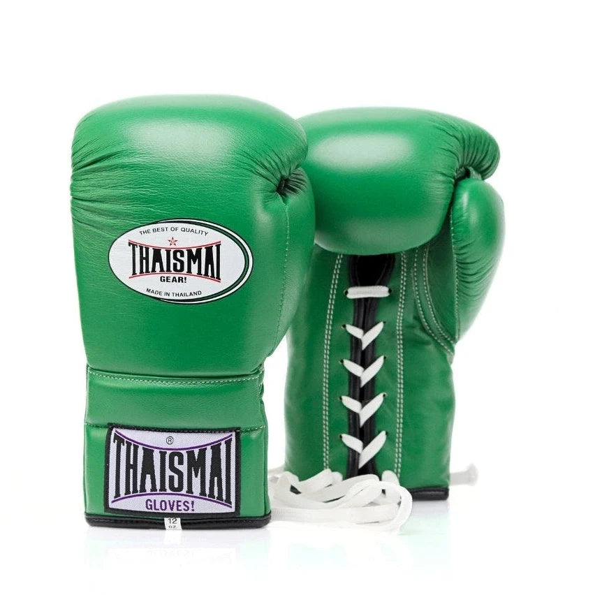 Thaismai BG121 Lace-Up Muay Thai Boxing Gloves