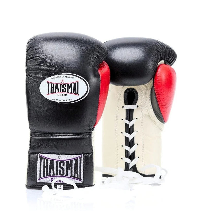 Thaismai BG121 Lace-Up Muay Thai Boxing Gloves
