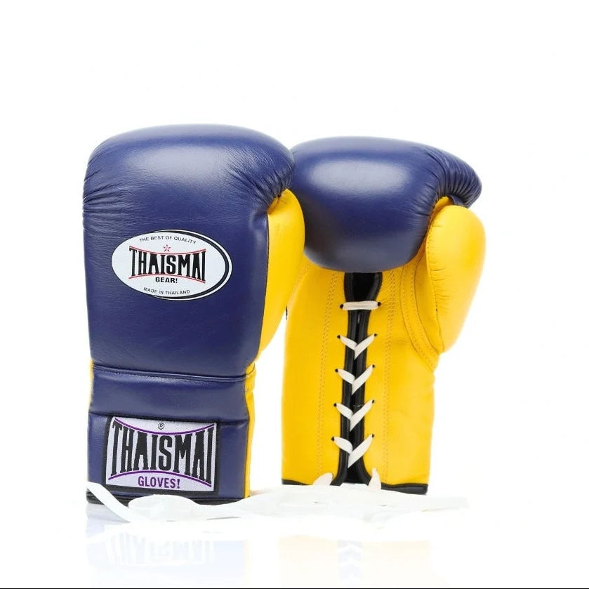 Thaismai BG121 Lace-Up Muay Thai Boxing Gloves