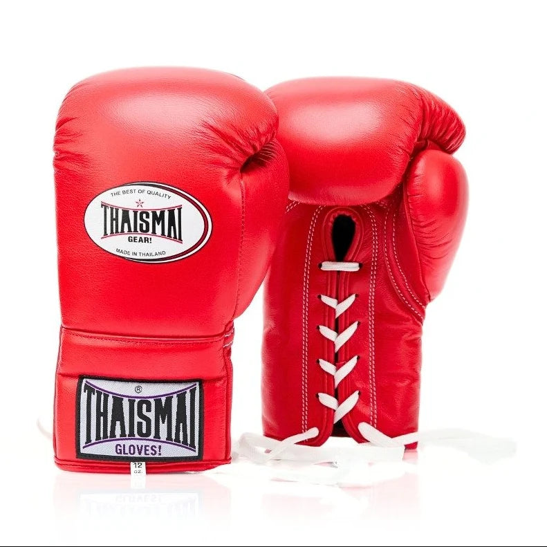 Thaismai BG121 Lace-Up Muay Thai Boxing Gloves