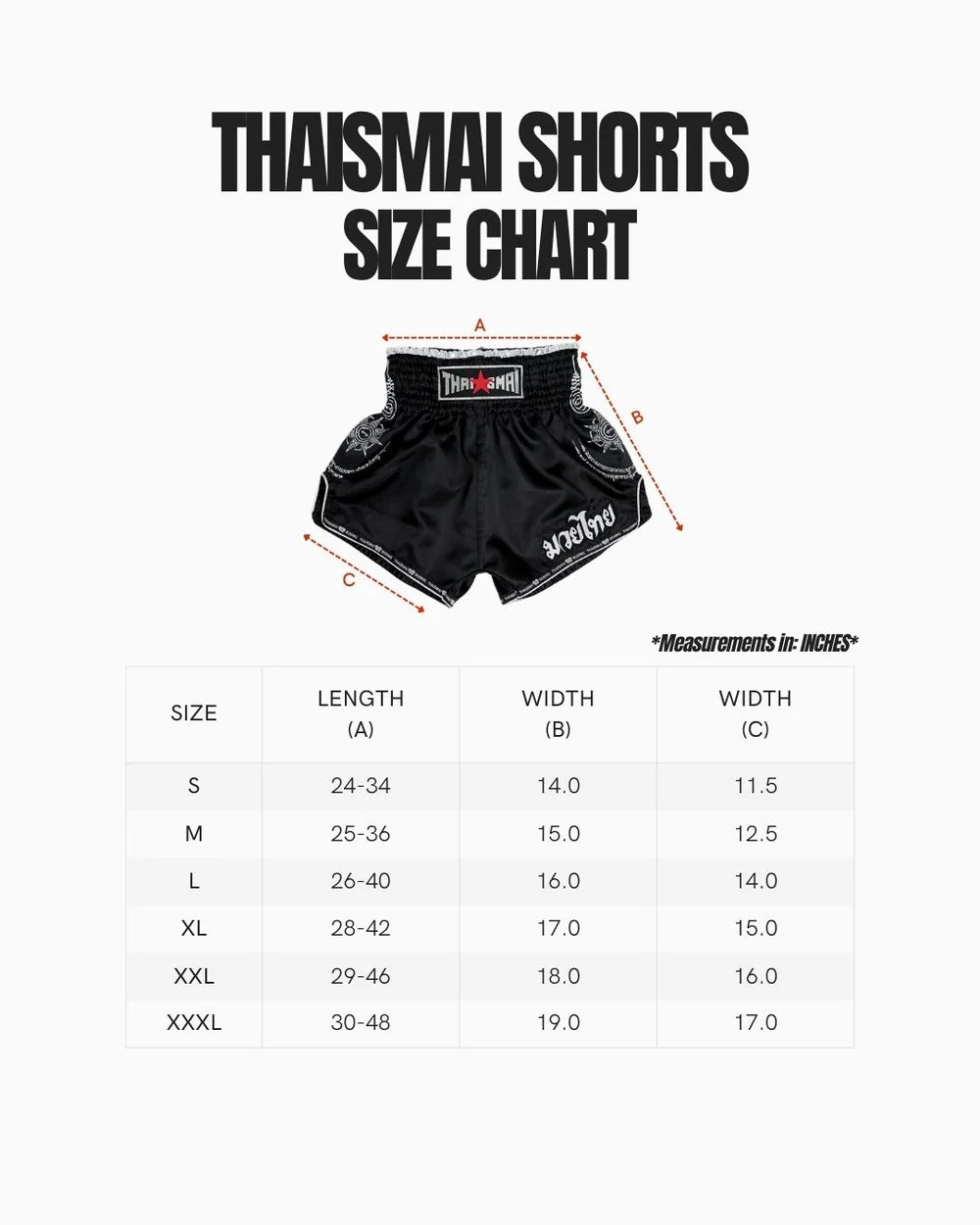 Thaismai Tiger Muay Thai Shorts