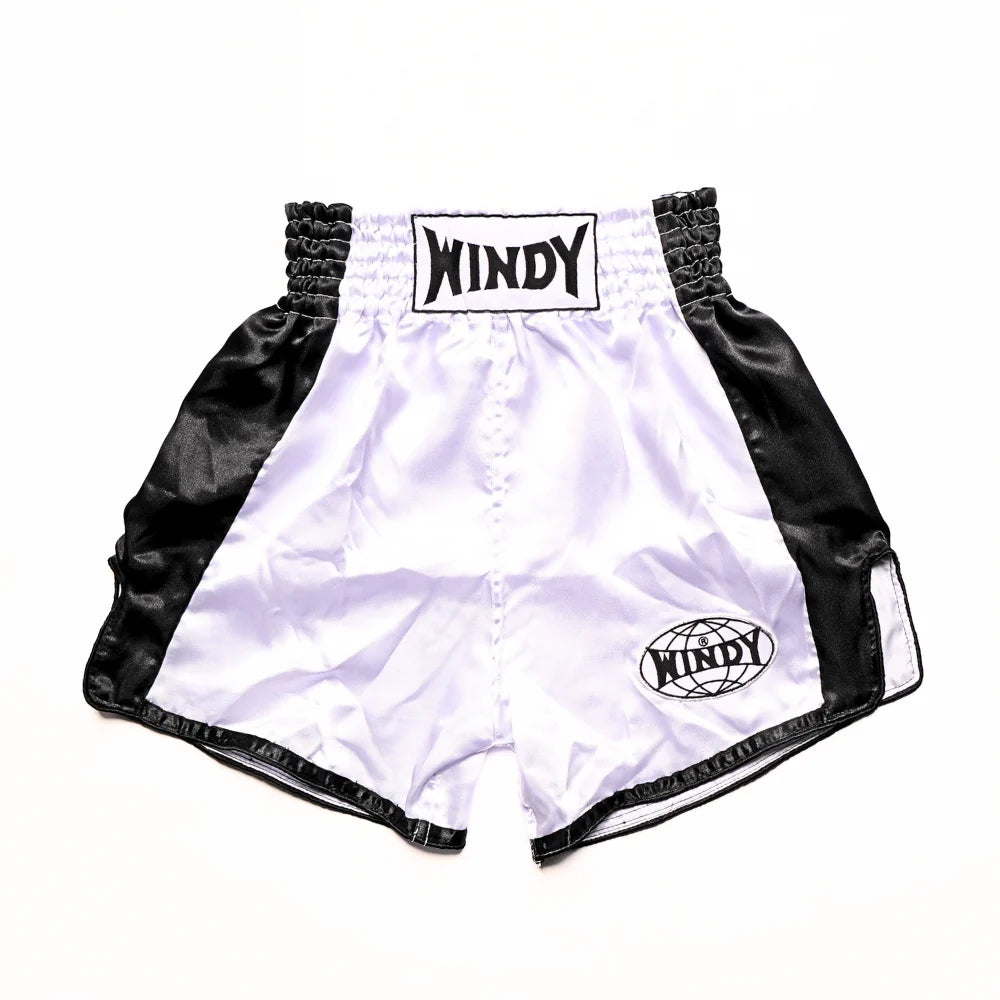 Windy Classic Muay Thai Shorts White