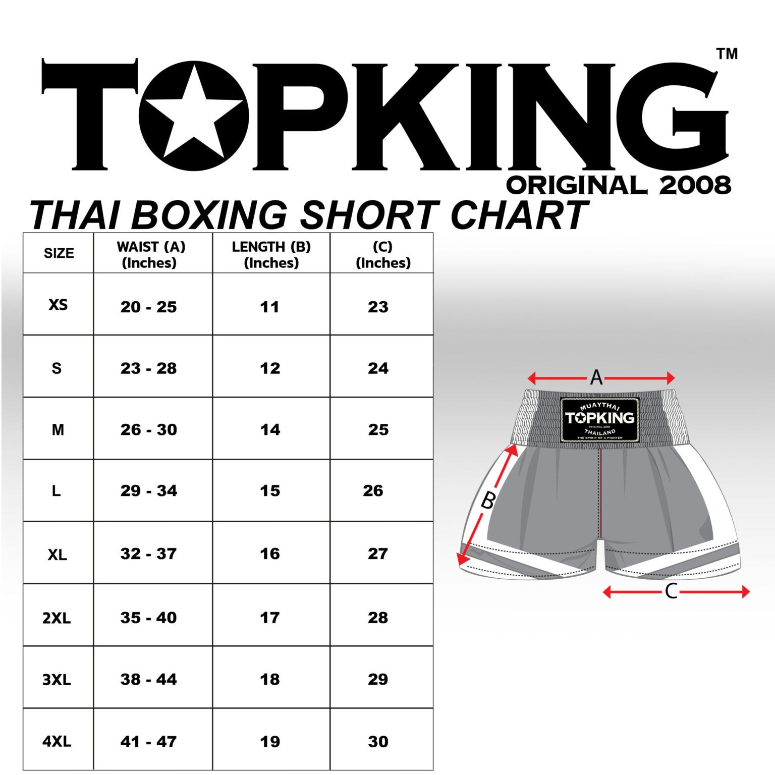 Top King Muay Thai Shorts Culture TKTBS-223