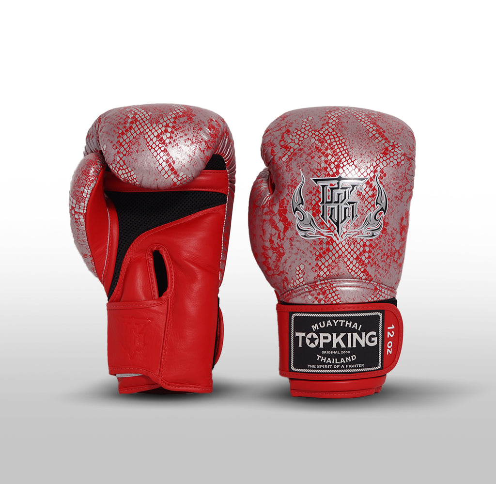 Top King Muay Thai Boxing Gloves Snake Air TK-TKBGSS-02