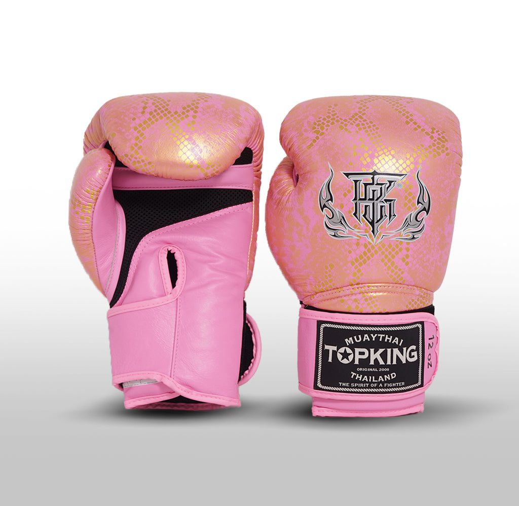 Top King Muay Thai Boxing Gloves Snake Air TK-TKBGSS-02