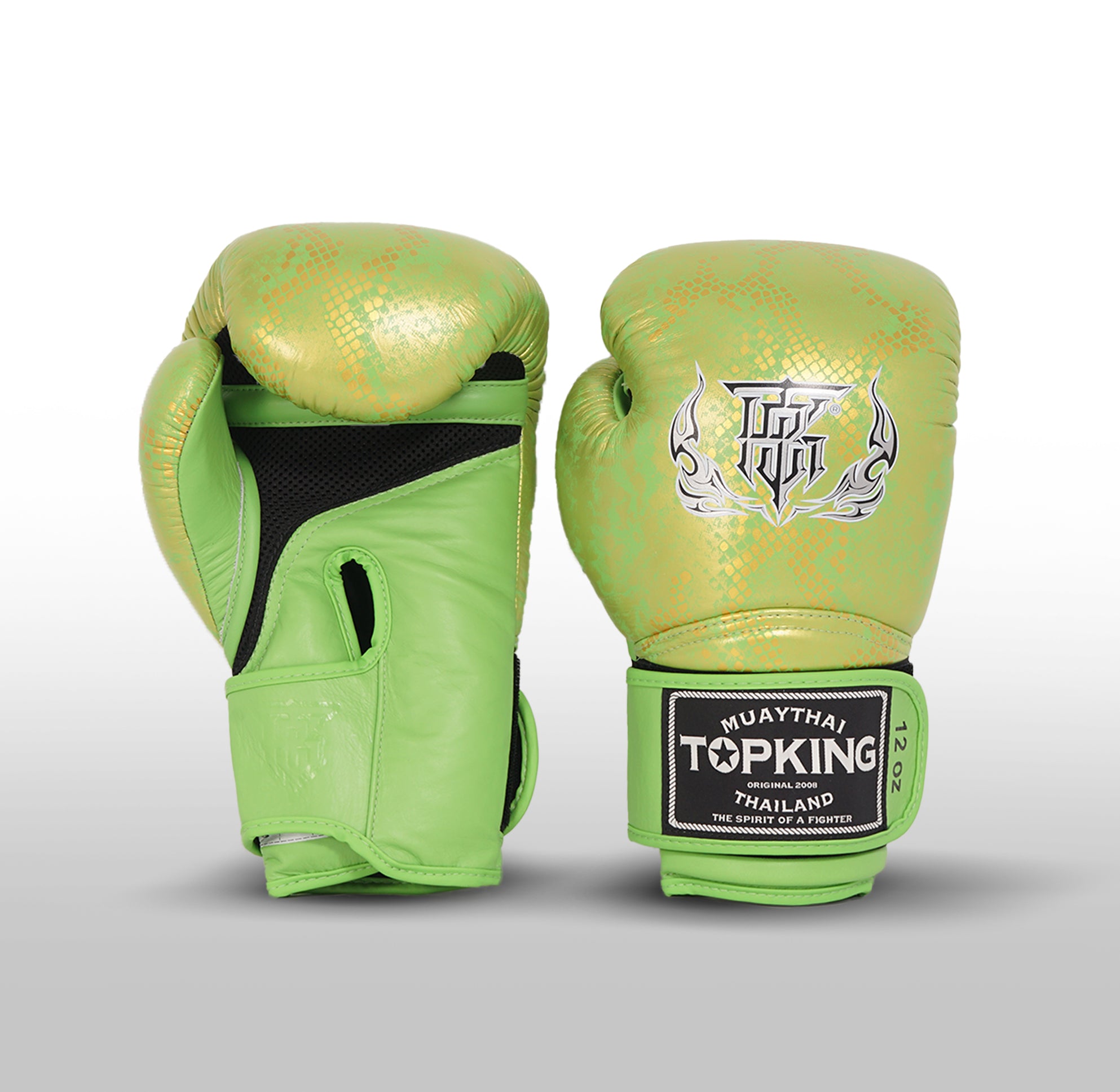 Top King Muay Thai Boxing Gloves Snake Air TK-TKBGSS-02