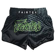Fairtex Racer Muay Thai Shorts Black BS1924