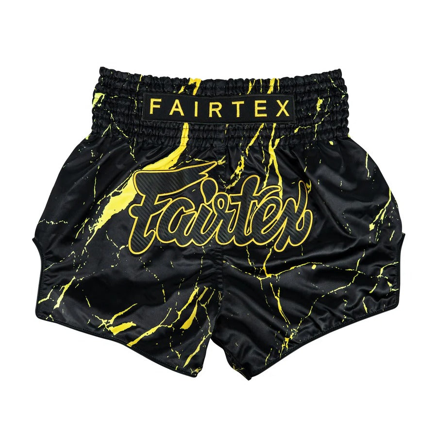 Fairtex Muay Thai Shorts BS1947 'Black Marble'
