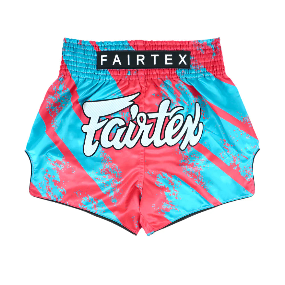 Fairtex Street King Muay Thai Shorts Pink / Teal BS1929