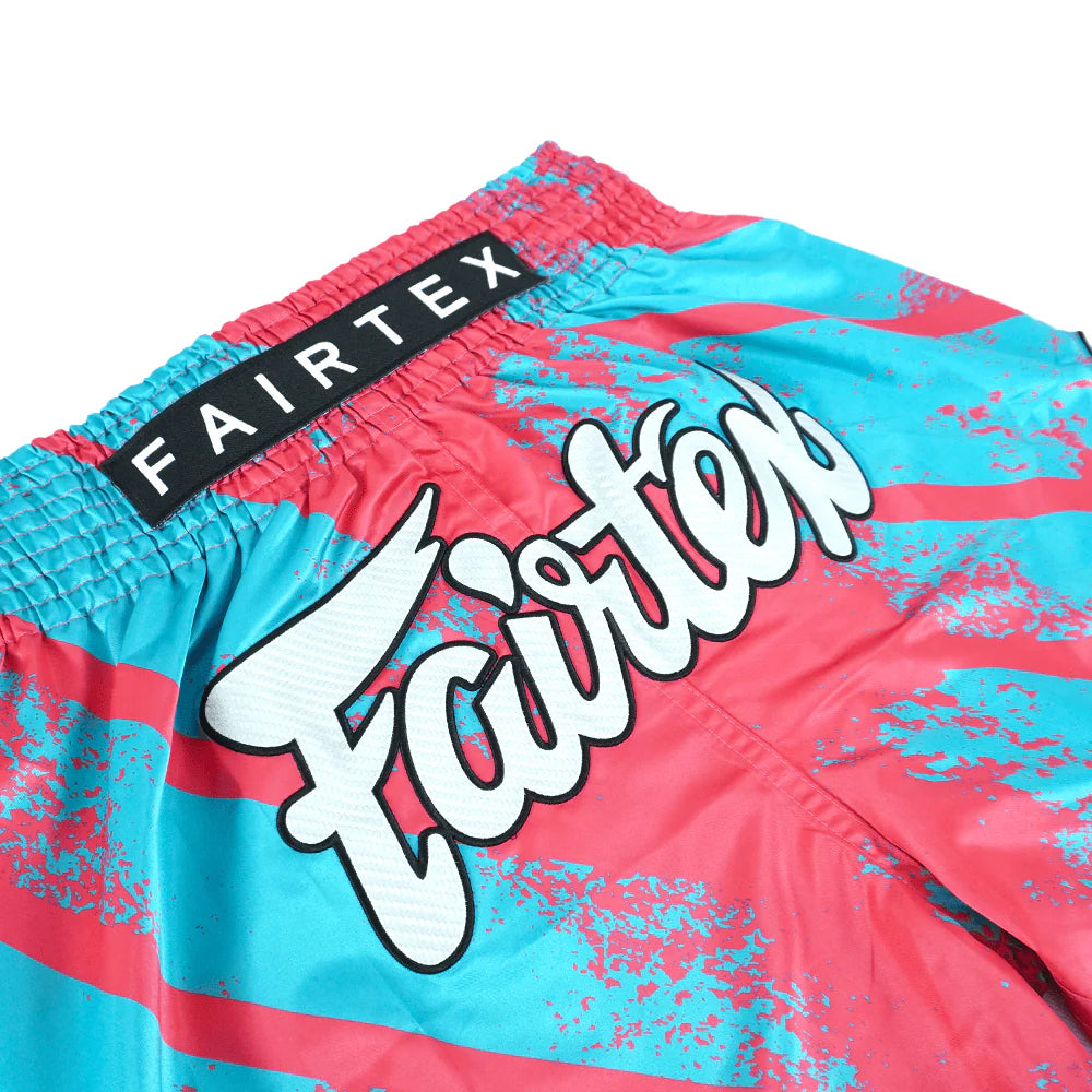 Fairtex Street King Muay Thai Shorts Pink / Teal BS1929