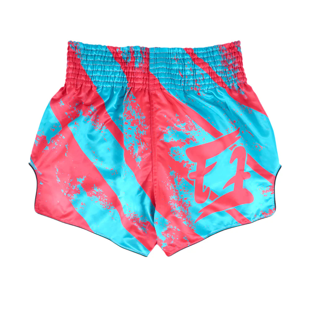 Fairtex Street King Muay Thai Shorts Pink / Teal BS1929