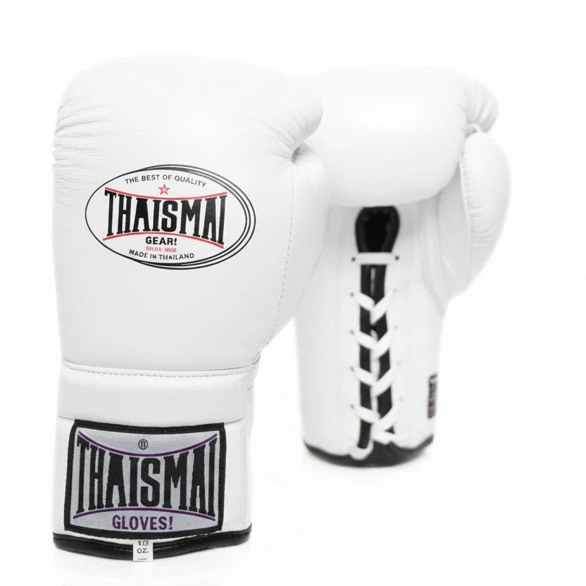 Thaismai BG121 Lace-Up Muay Thai Boxing Gloves